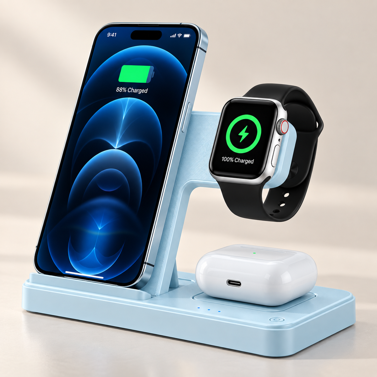 The 3-in-1 Charging Station
