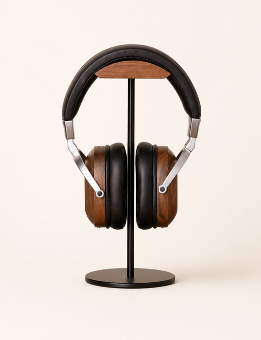 The Walnut Headphone Stand