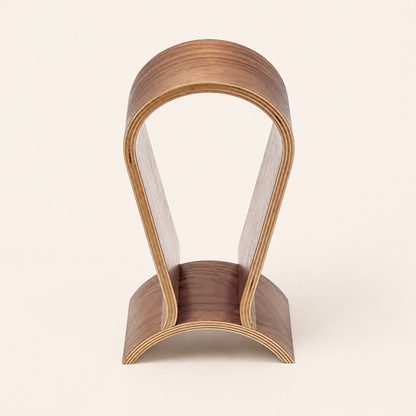 The Walnut Headphone Rack