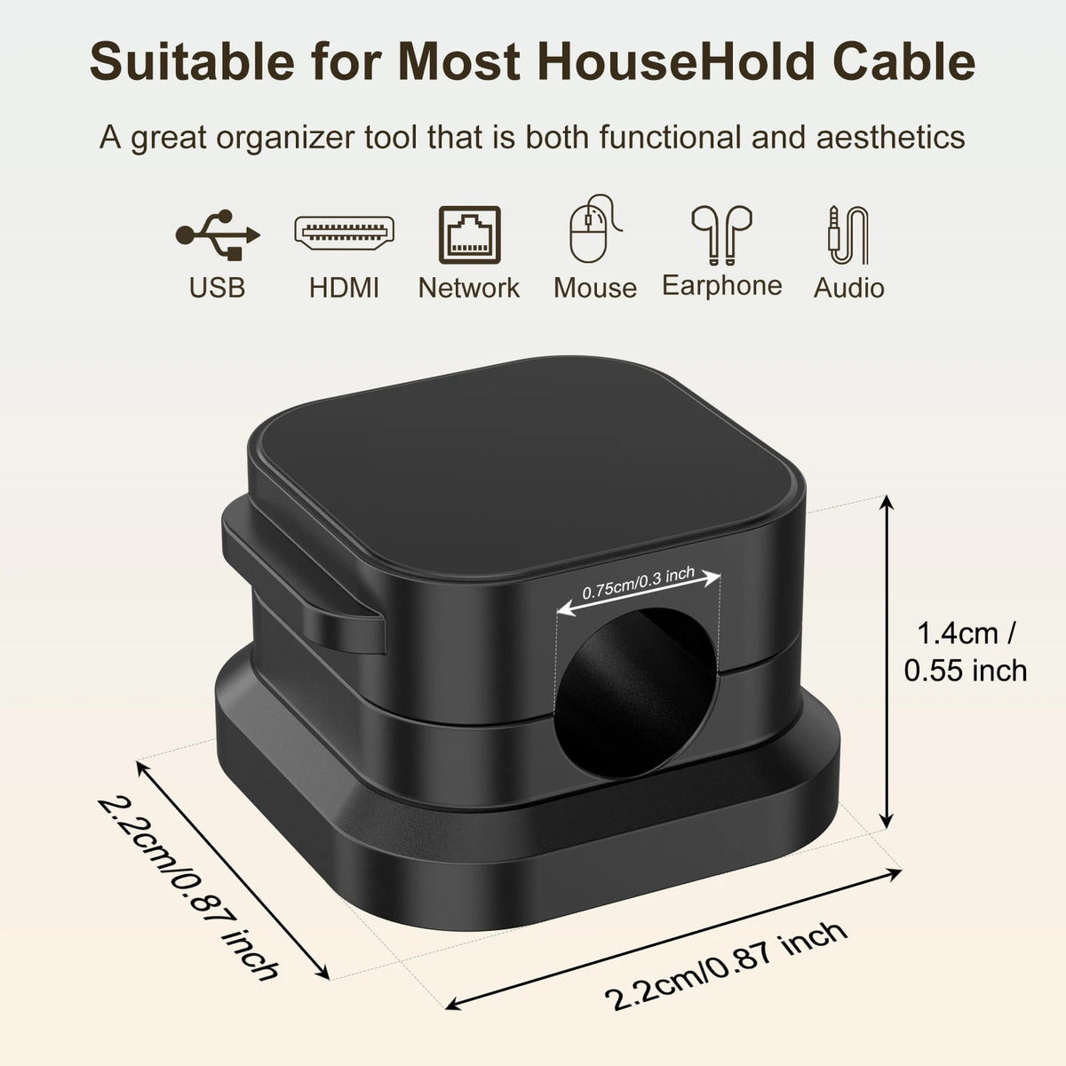 The Magnetic Cable Clips