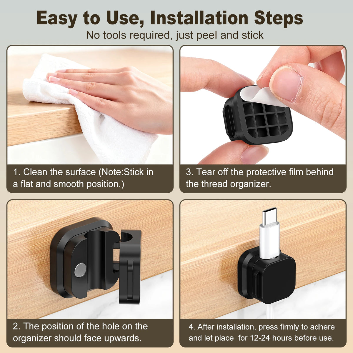 The Magnetic Cable Clips