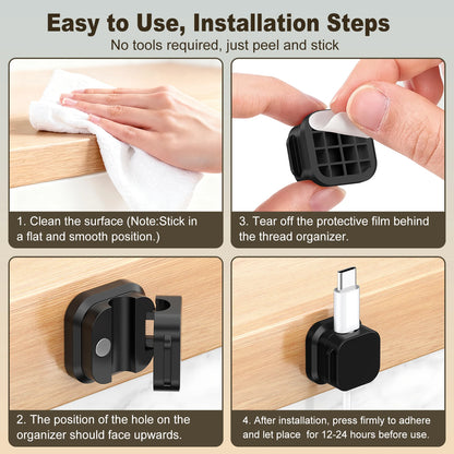 The Magnetic Cable Clips