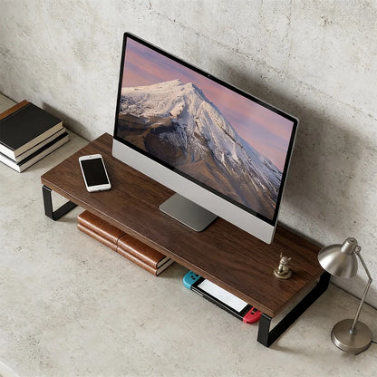 The Walnut Monitor Stand